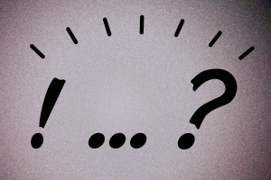 message, reaction, exclamation mark, question, question mark, reaction, reaction, reaction, reaction, reaction, exclamation mark